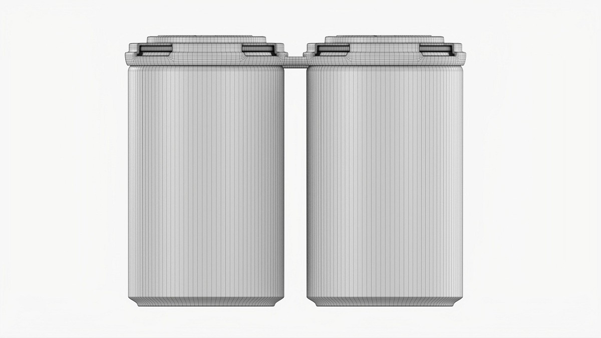 Slim Can 150ml Clip Pak Carrier Handle 6pak