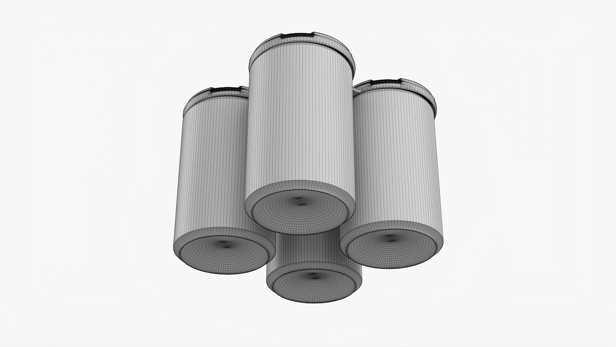 Slim Can 150ml Clip Pak Carrier Handle Quadpak