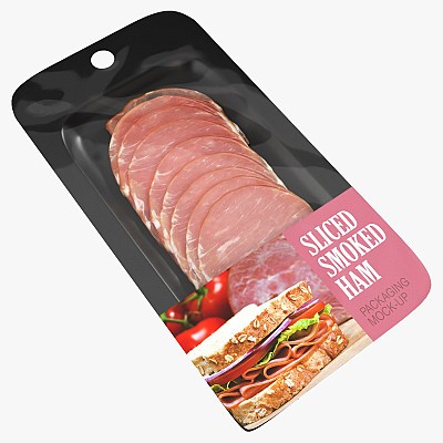 Sliced ham 01