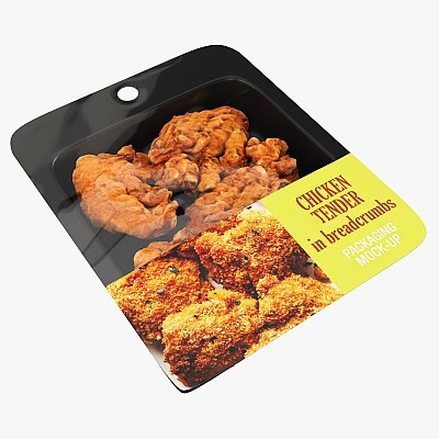 Chicken tender packaging