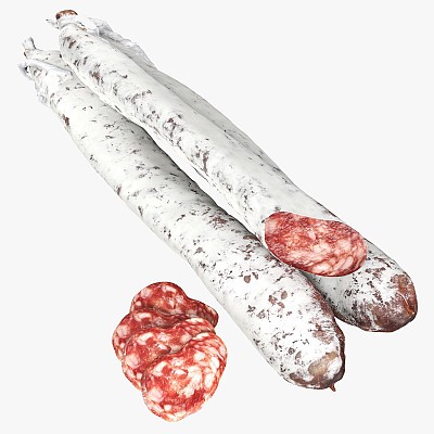 Dried sausage long 01