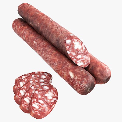 Dried sausage long 02