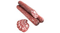 Dried sausage long whole and slices 02