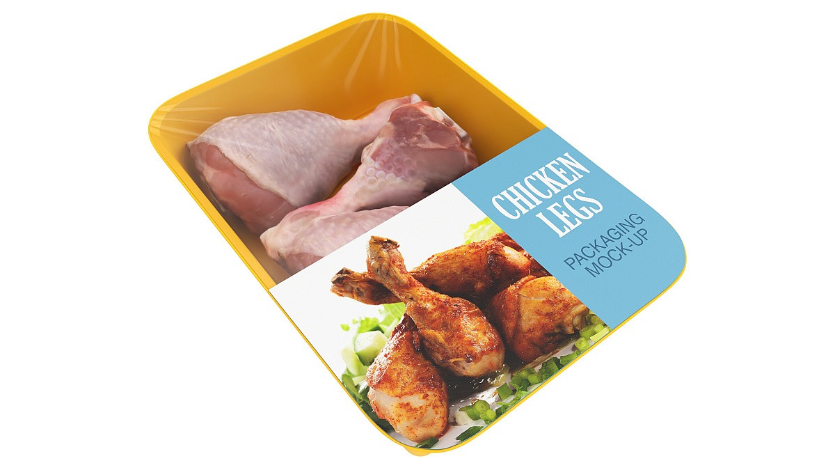 Chicken leg drumsticks retail box