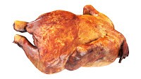Smoked chicken whole