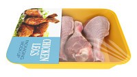 Chicken leg drumsticks retail box
