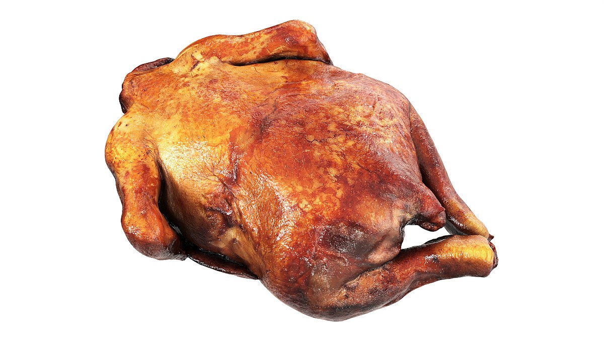 Smoked chicken whole