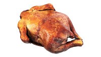 Smoked chicken whole