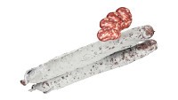 Dried sausage long whole and slices 01