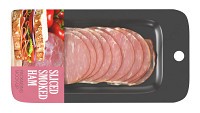 Sliced ham with packaging 01
