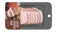 Sliced ham with packaging 02