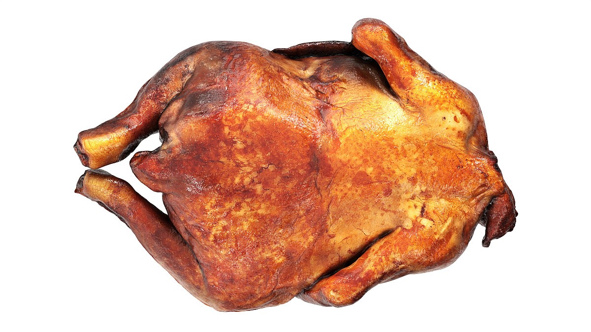 Smoked chicken whole