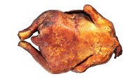Smoked chicken whole