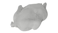 Smoked chicken whole