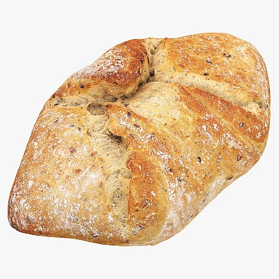 Loaf of artisanal bread