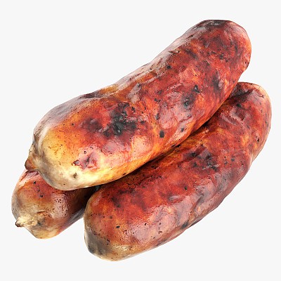 Pork sausage roasted