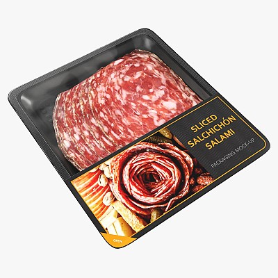 Salami Salchichon sliced