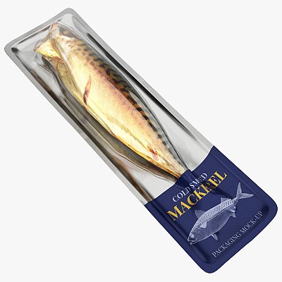 Smoked mackerel package