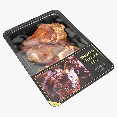 Smoked small chicken leg 