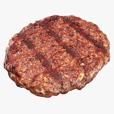 Beef cutlet roasted