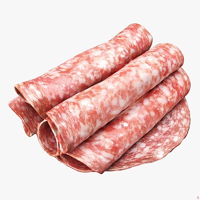 Danish Salami rolled