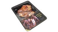 Smoked small chicken leg in packaging 01