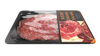 Danish Salami sliced in packaging