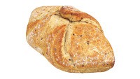 Loaf of artisanal white bread