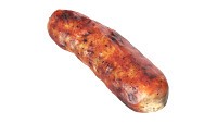 Pork sausage roasted