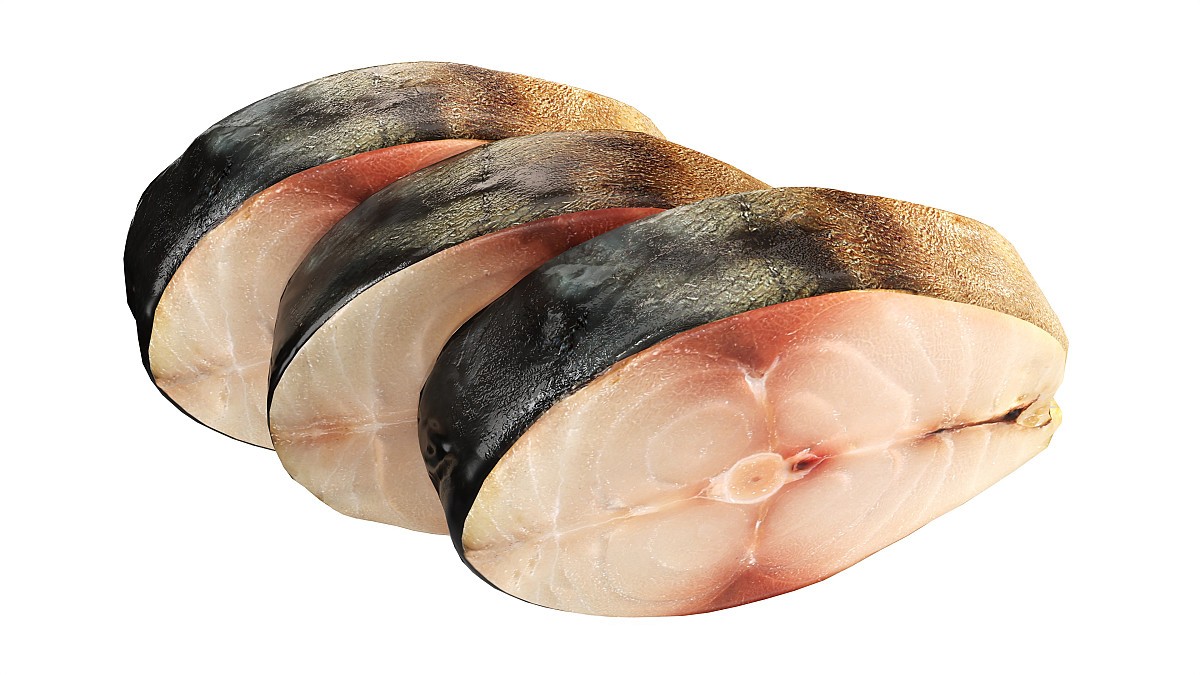 Smocked mackerel slices