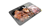 Smoked small chicken leg in packaging 01