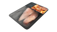 Chicken fillet raw in packaging