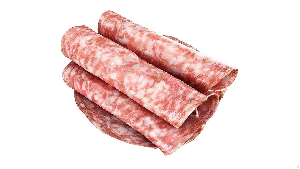 Danish Salami rolled