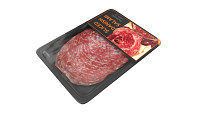 Danish Salami sliced in packaging