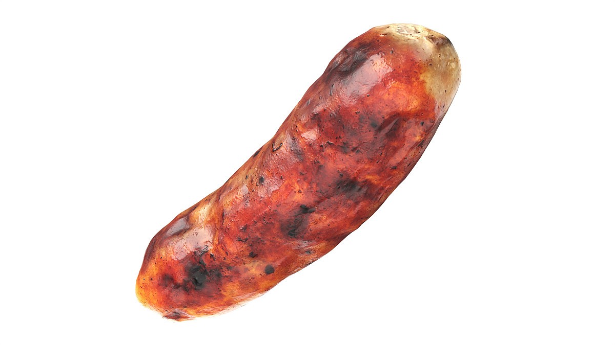 Pork sausage roasted