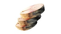 Smocked mackerel slices