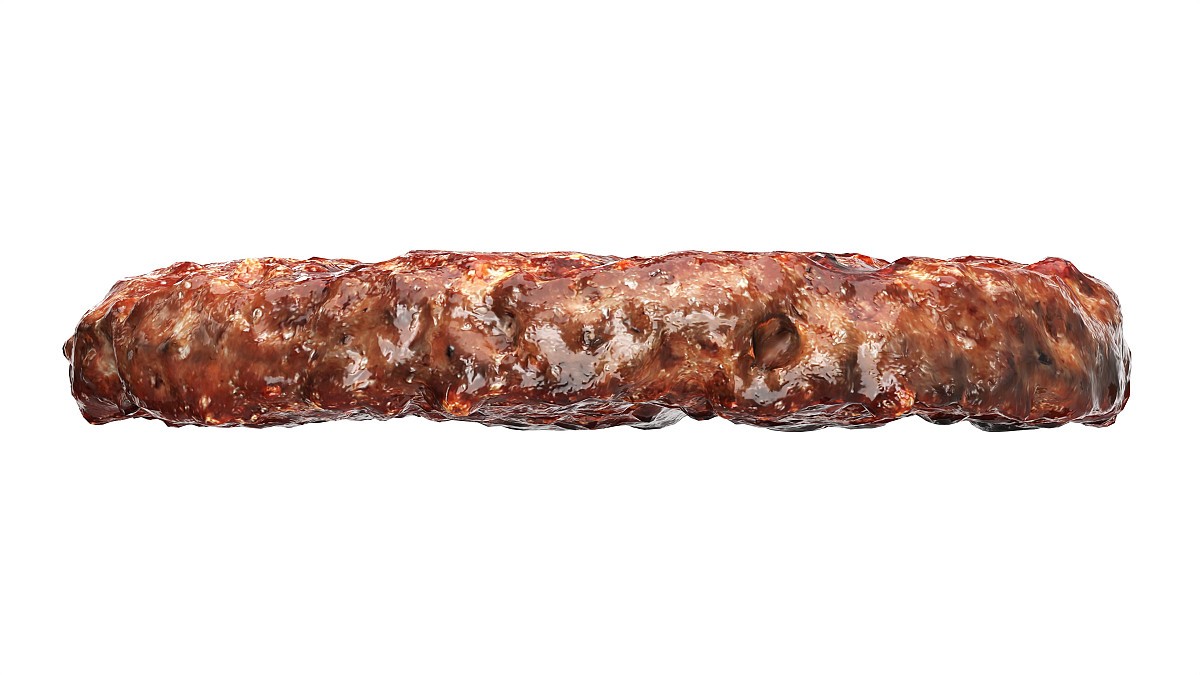 Beef cutlet roasted