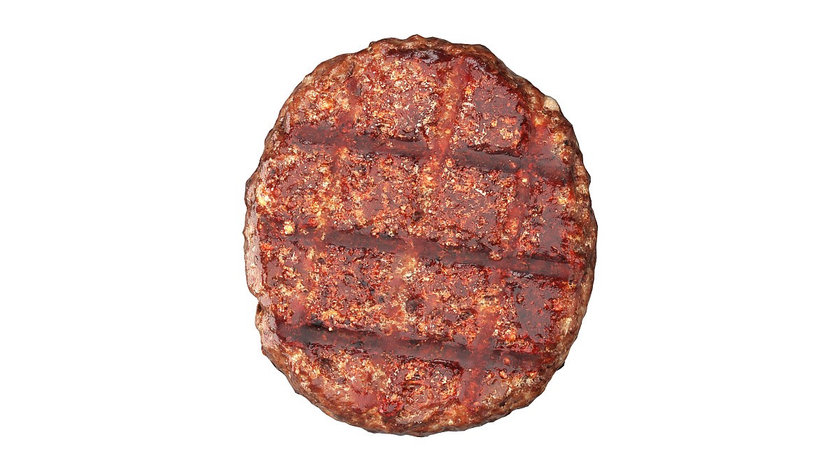 Beef cutlet roasted