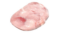 Ham Prosciutto Cotto sliced in packaging