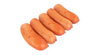 Pork smoked sausages in packaging