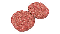 Beef cutlet raw in packaging
