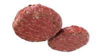 Beef cutlet raw in packaging