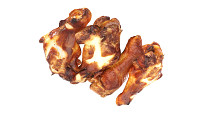 Smoked small chicken leg in packaging 01