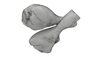 Chicken leg drumstick raw