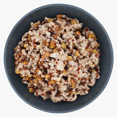 Cooked pearl barleys