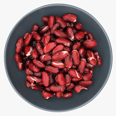 Cooked red beans