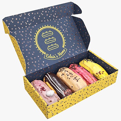 Eclairs in a box