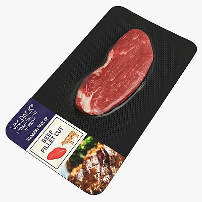 Steak in vacuum pack 02