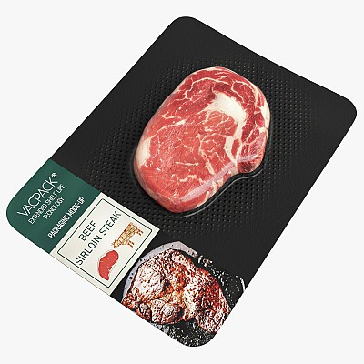 Steak in vacuum pack 03