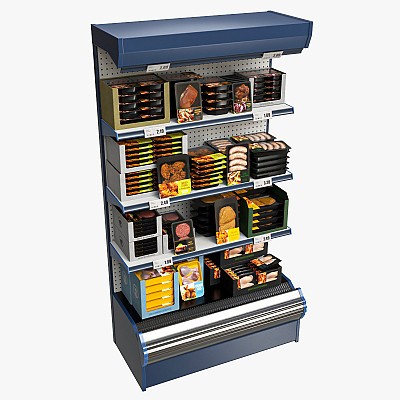 Meat product shelf 01